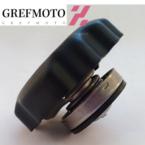 Black round radiator cap - lb,